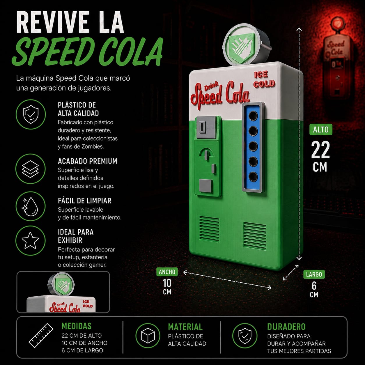 Maqueta Speed cola
