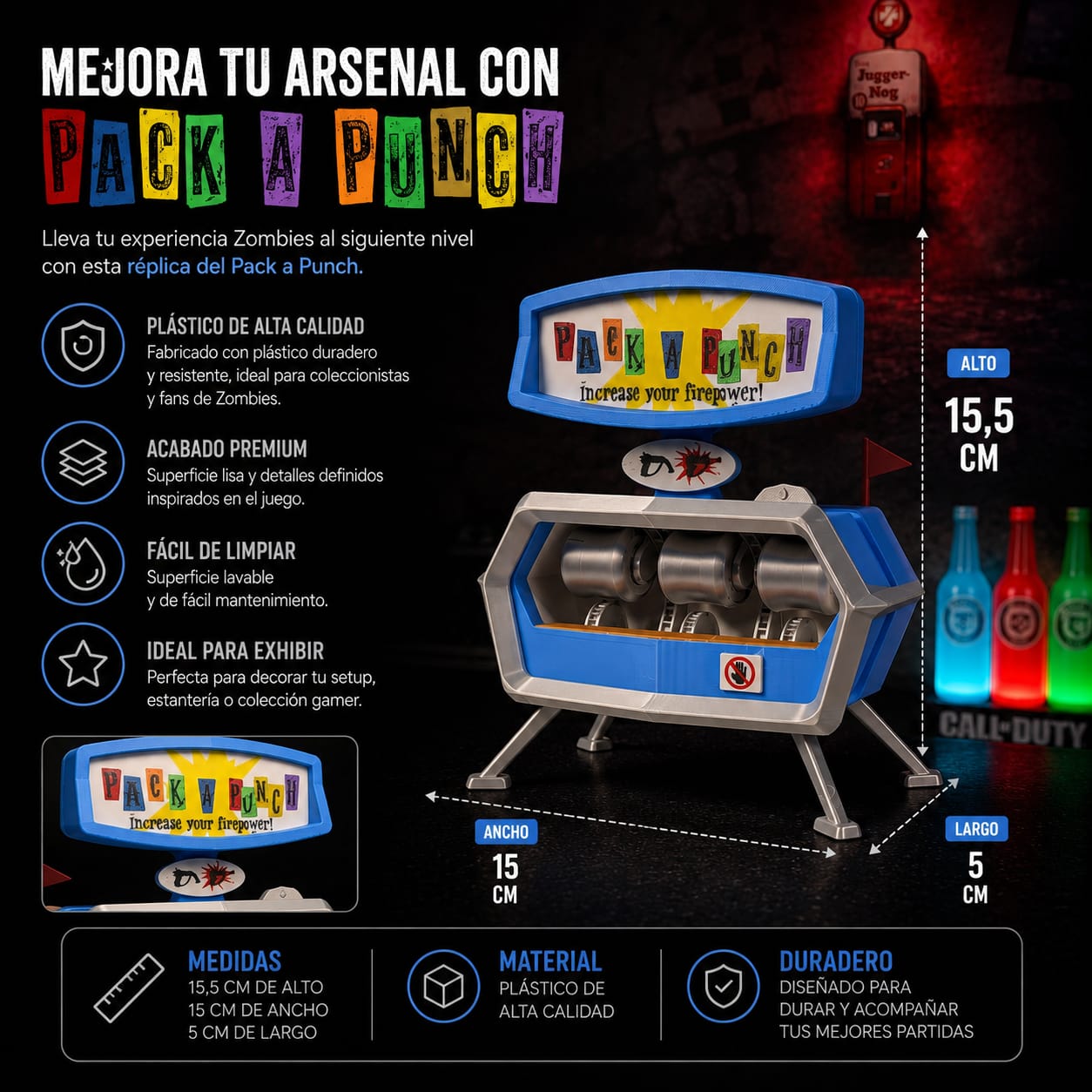 Maqueta Pack a punch