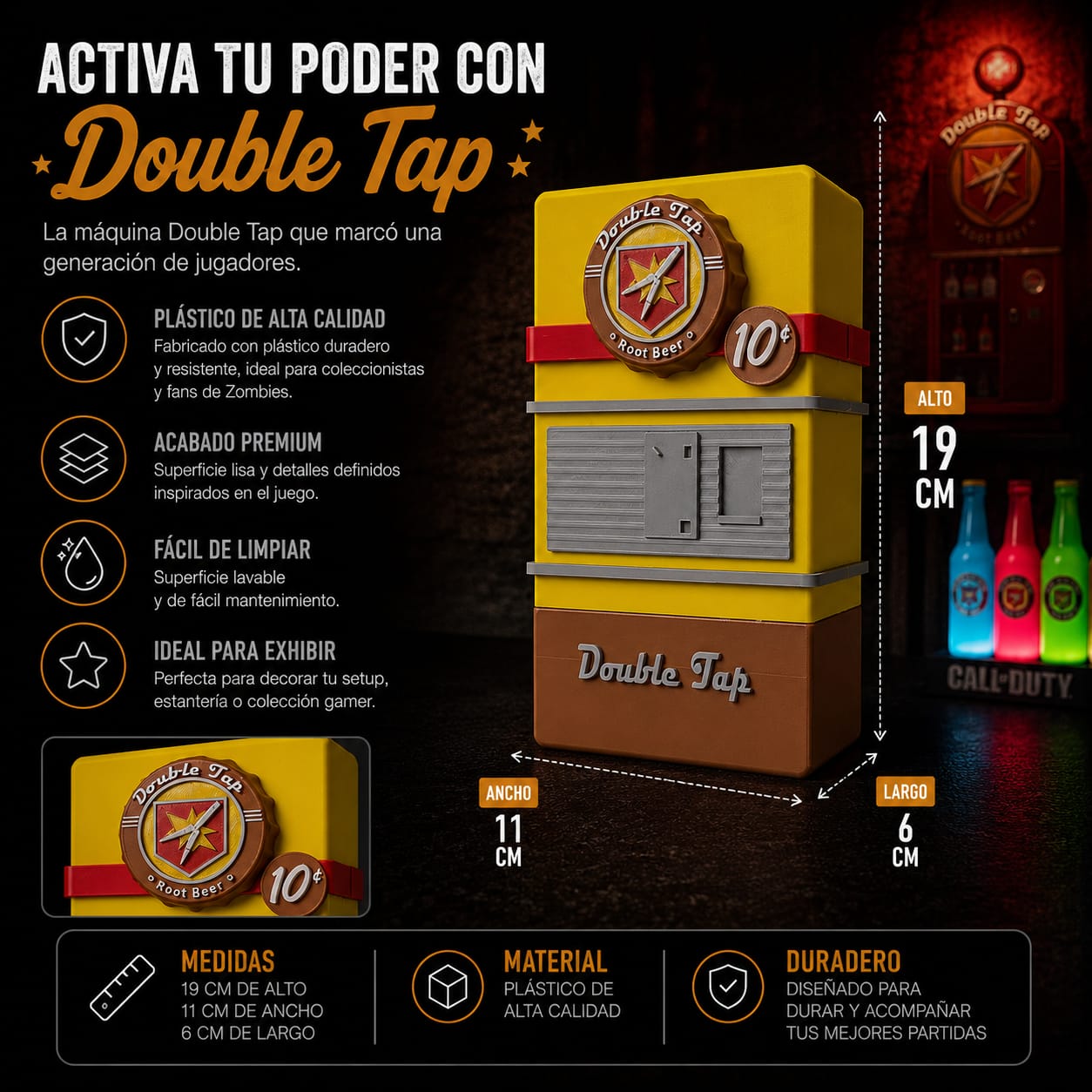 Maqueta Doble tiro