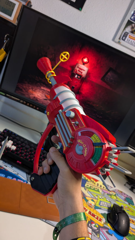 Maqueta arma de rayos call of duty zombies